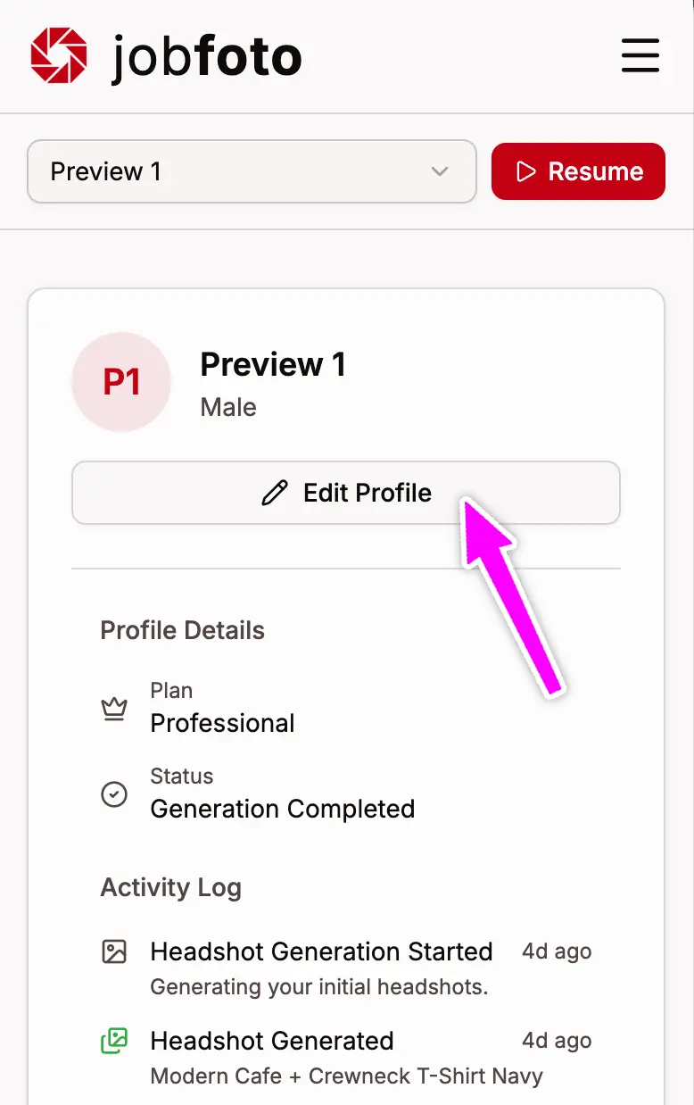 Delete profile confirmation dialog with DELETE text field