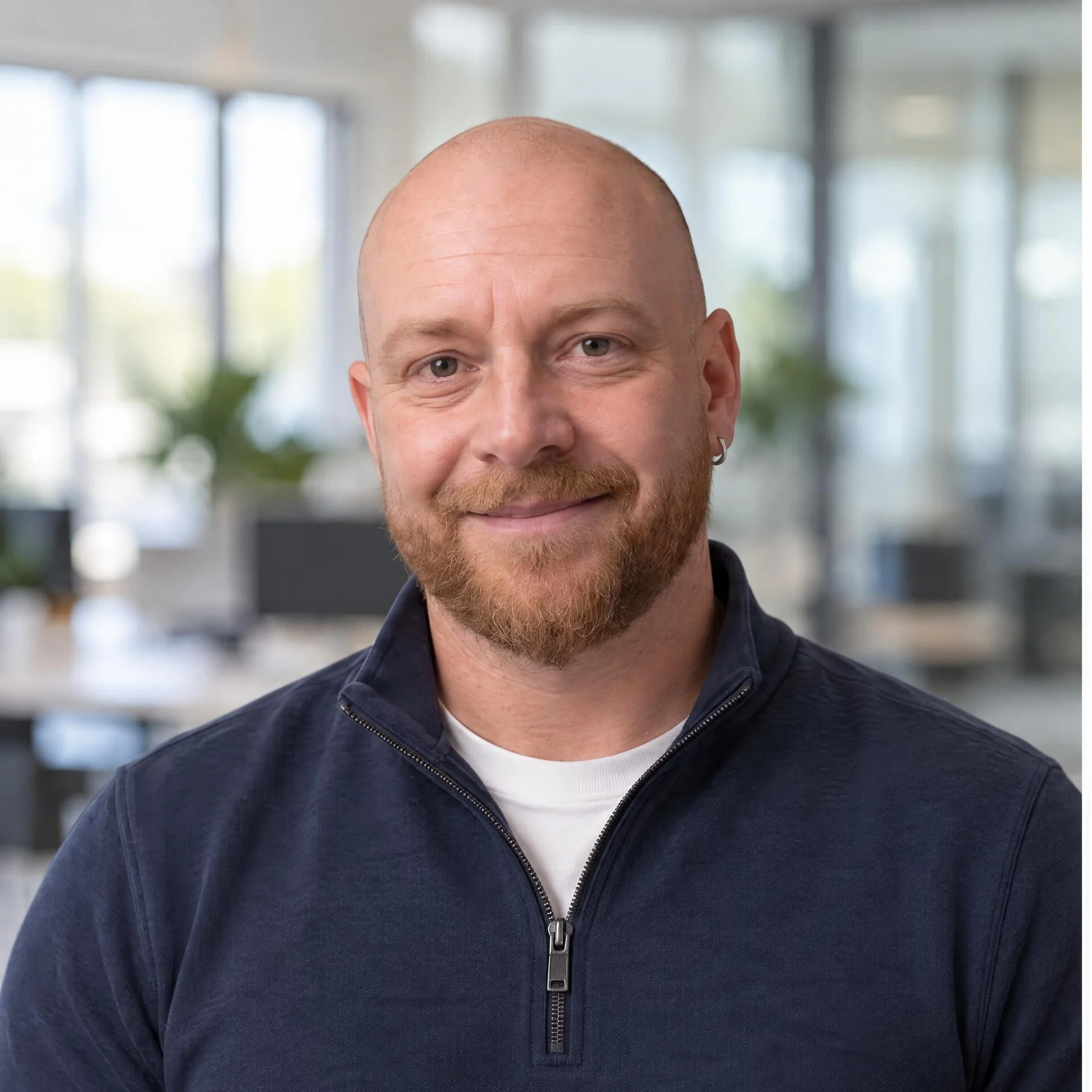 Professional headshot example