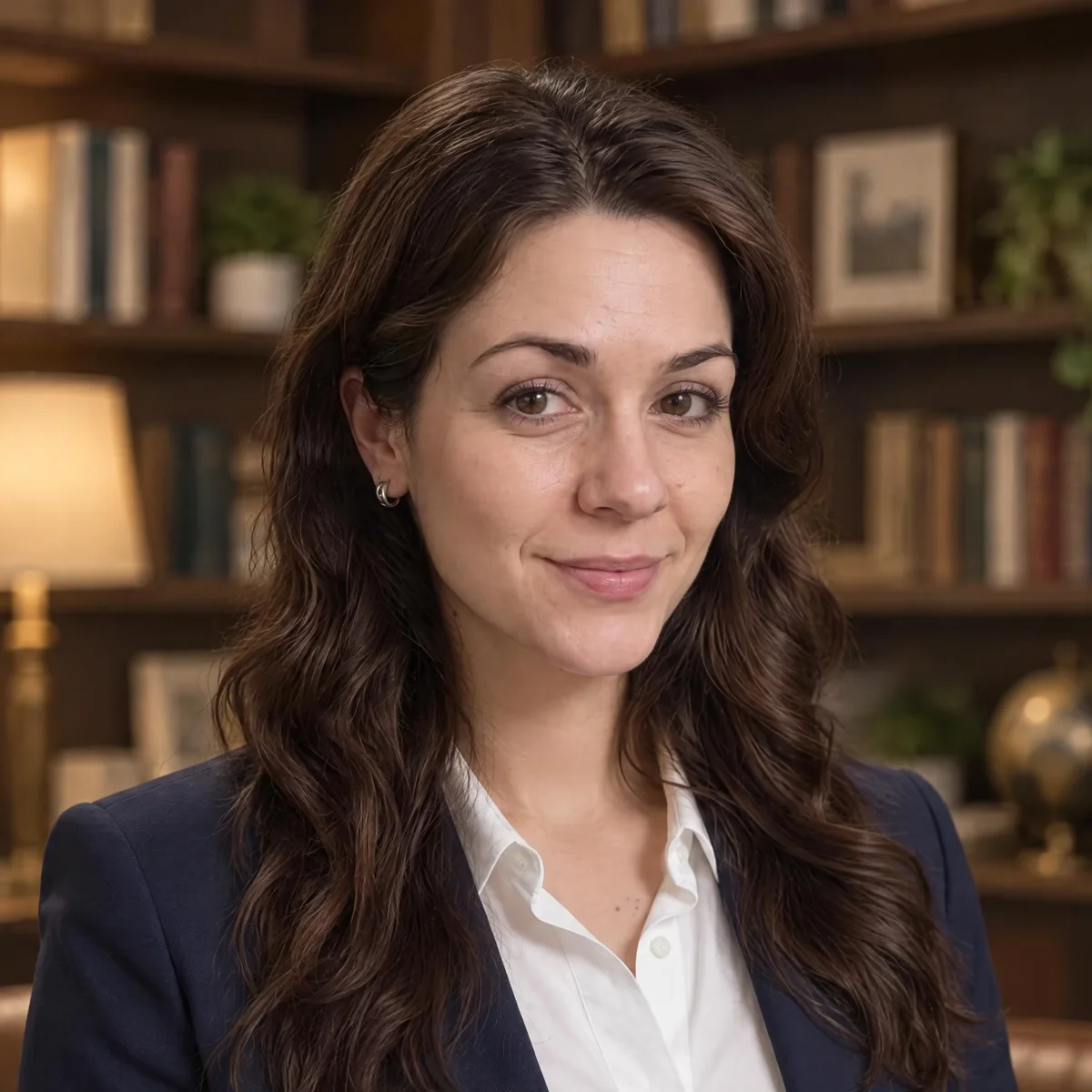 Pantsuit Navy, Library
