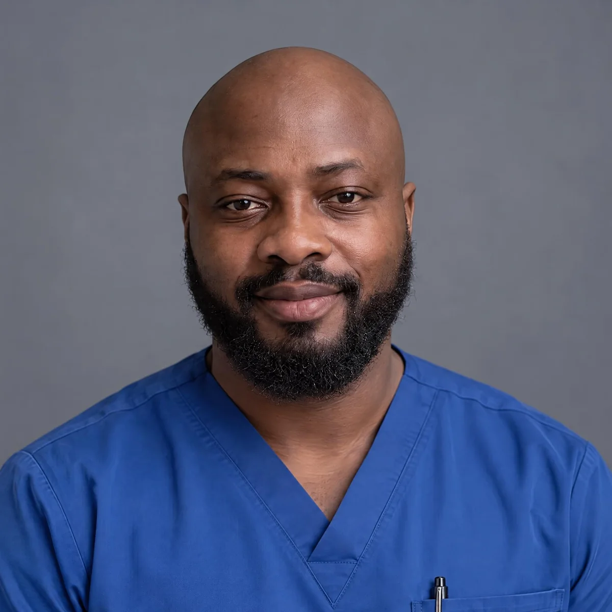 Scrubs Set Royal Blue, Slate Gray