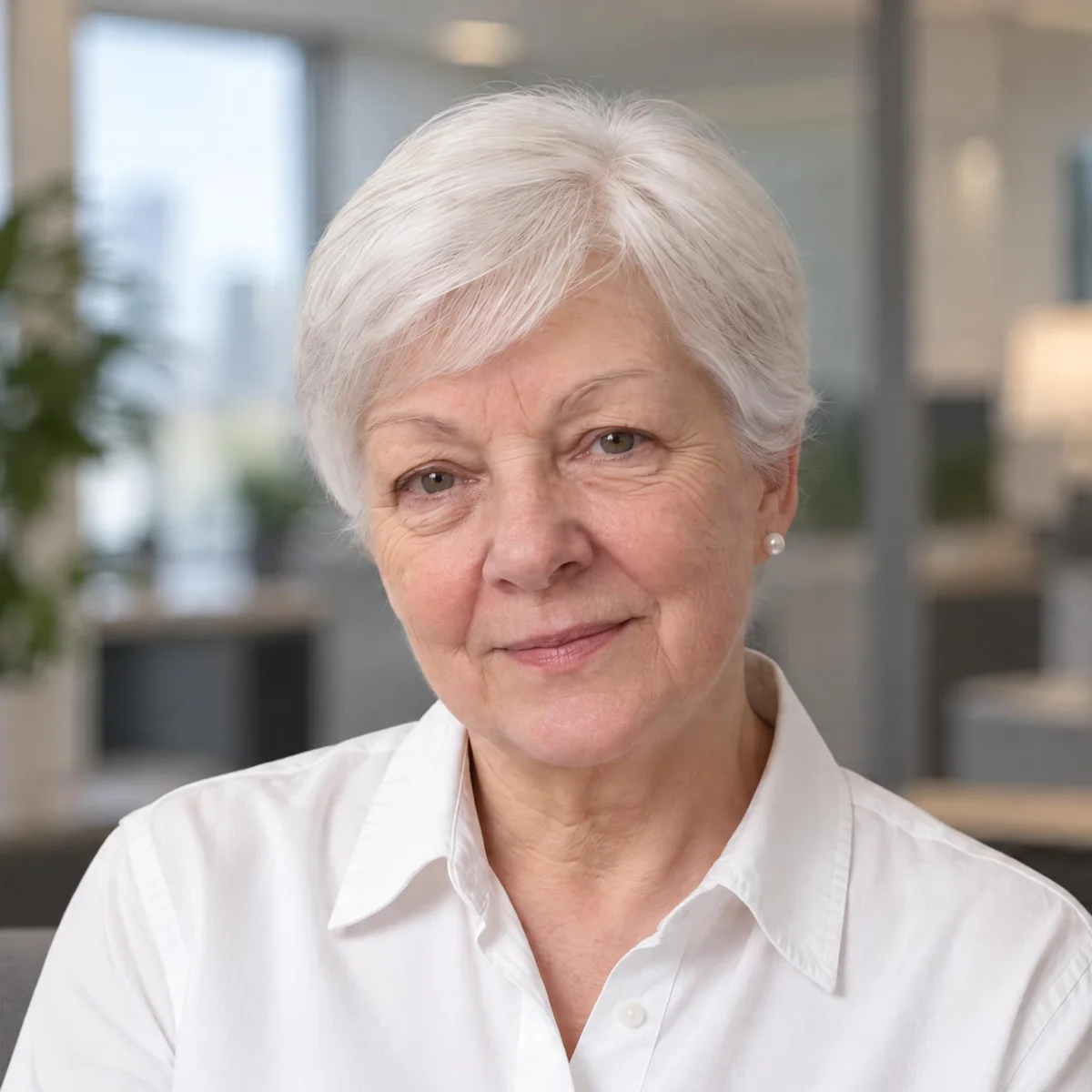 Klassische Bluse Weiss, Büro 2 - Neutral